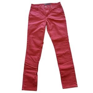 Levi Strauss Jeans Womens Size 8 Red Skinny Twee Girlhood Classic Preppy America
